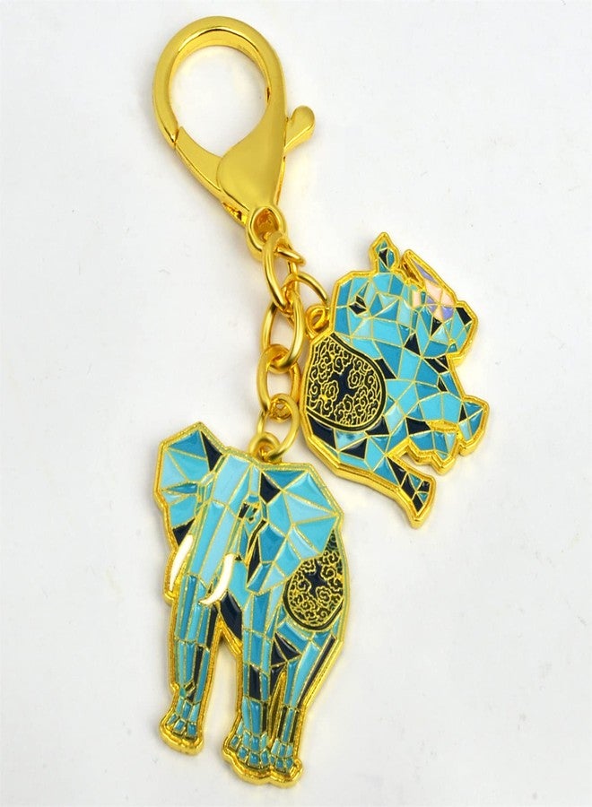 Fengshuibringluck Feng Shui Elephant & Cosmic Rhino Amulet Good Fortune Against Theft Amulet - Image 2